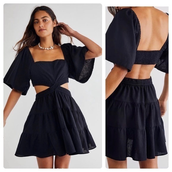 Free People Dresses & Skirts - Free People Cross Of Sunlight Mini Endless Summer Dress XS